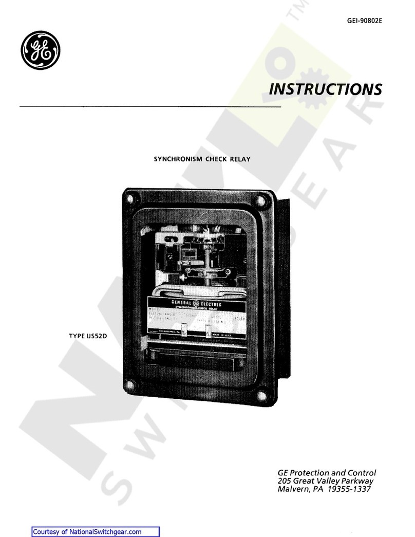 GE IJS52D User manual
