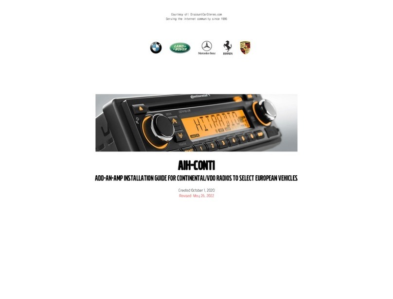 Continental Refrigerator AIH-CONTI installation guide