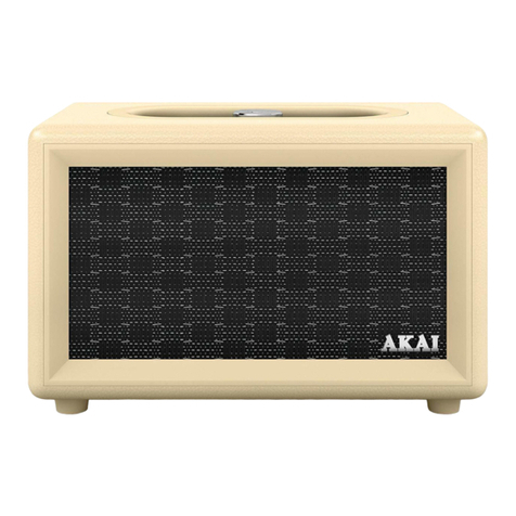 Akai A58052 instruction manual