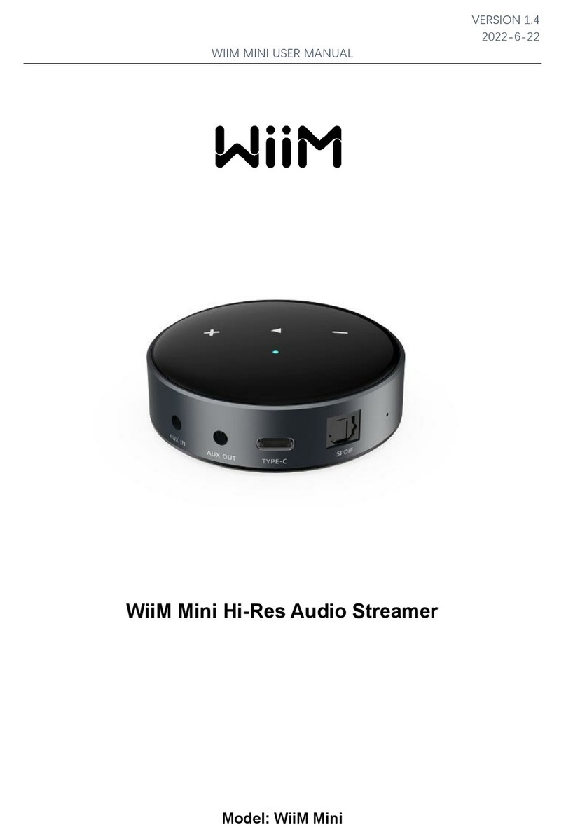 WiiM MINI user manual