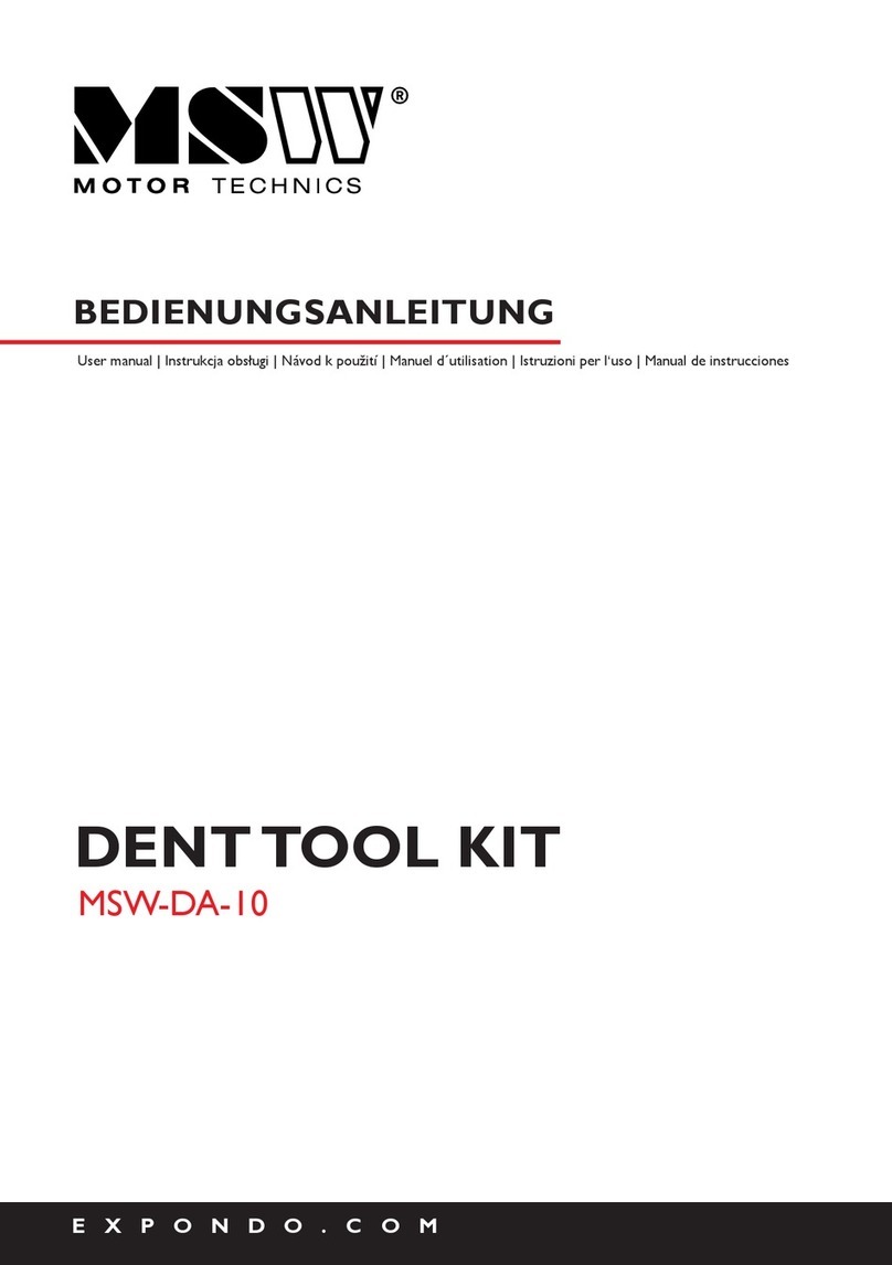 MSW MSW-DA-10 User manual