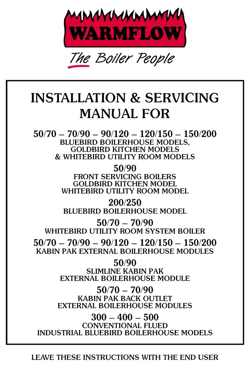 WarmFlow 50/70 Installation & servicing manual