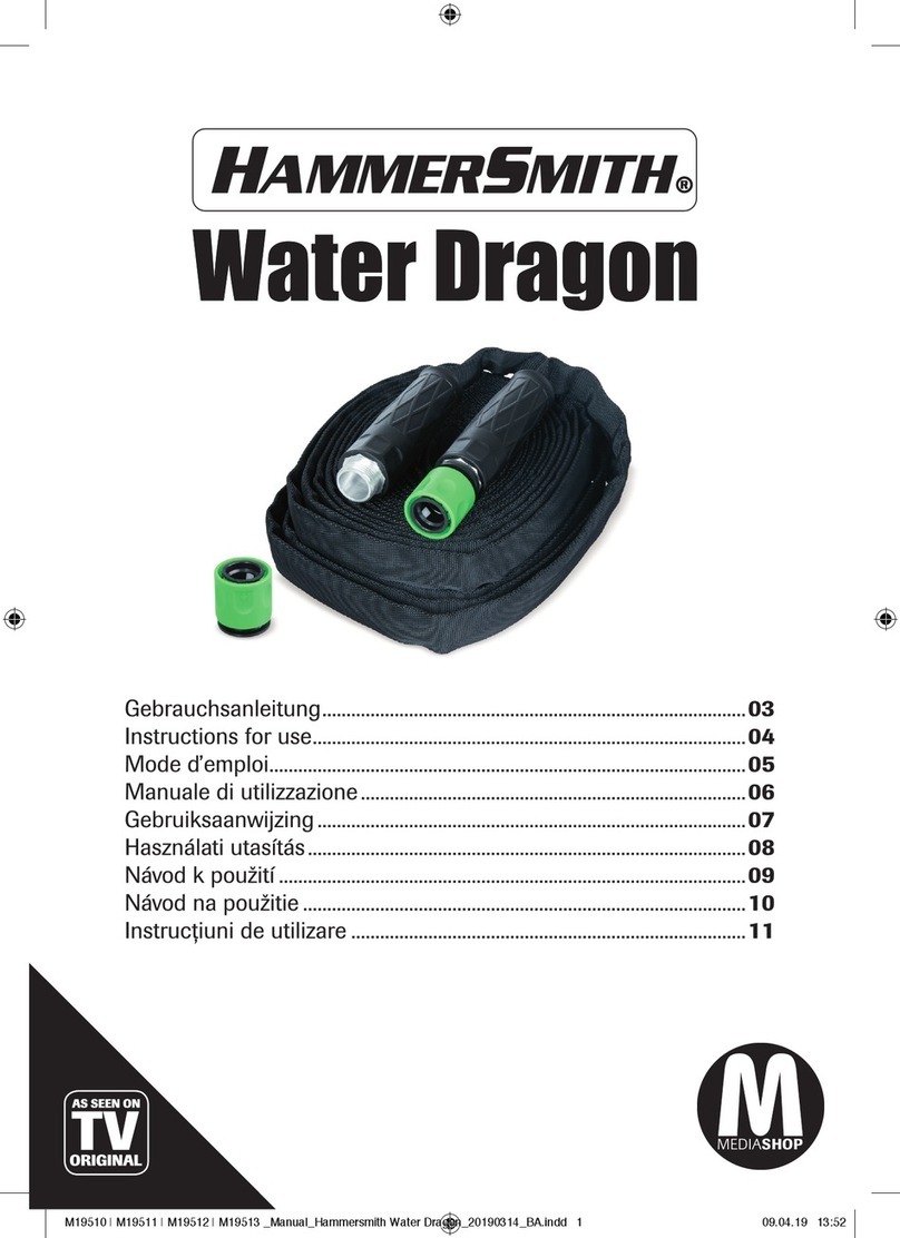 HammerSmith Water Dragon Instructions for use