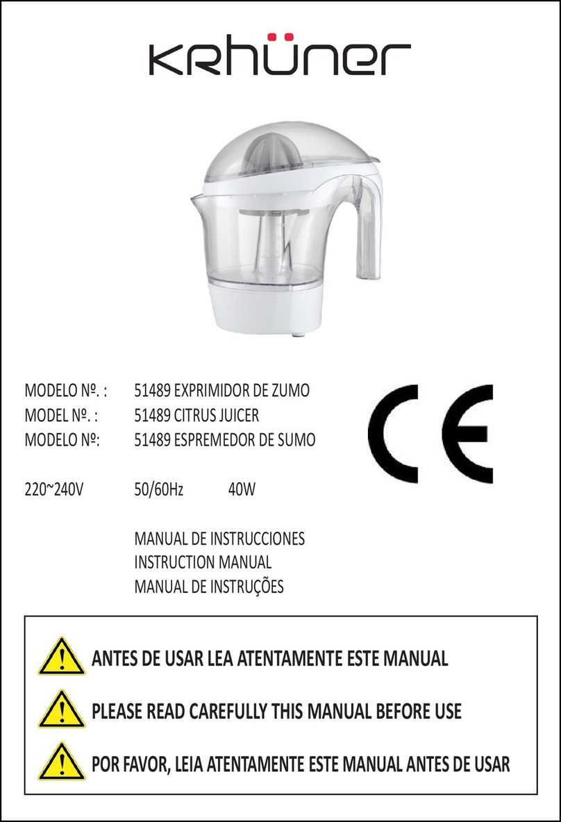 KRHÜNER 51489 instruction manual
