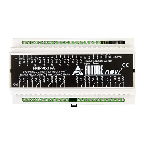 p5 FutureNow FNIP-8x16A Installation and operation manual