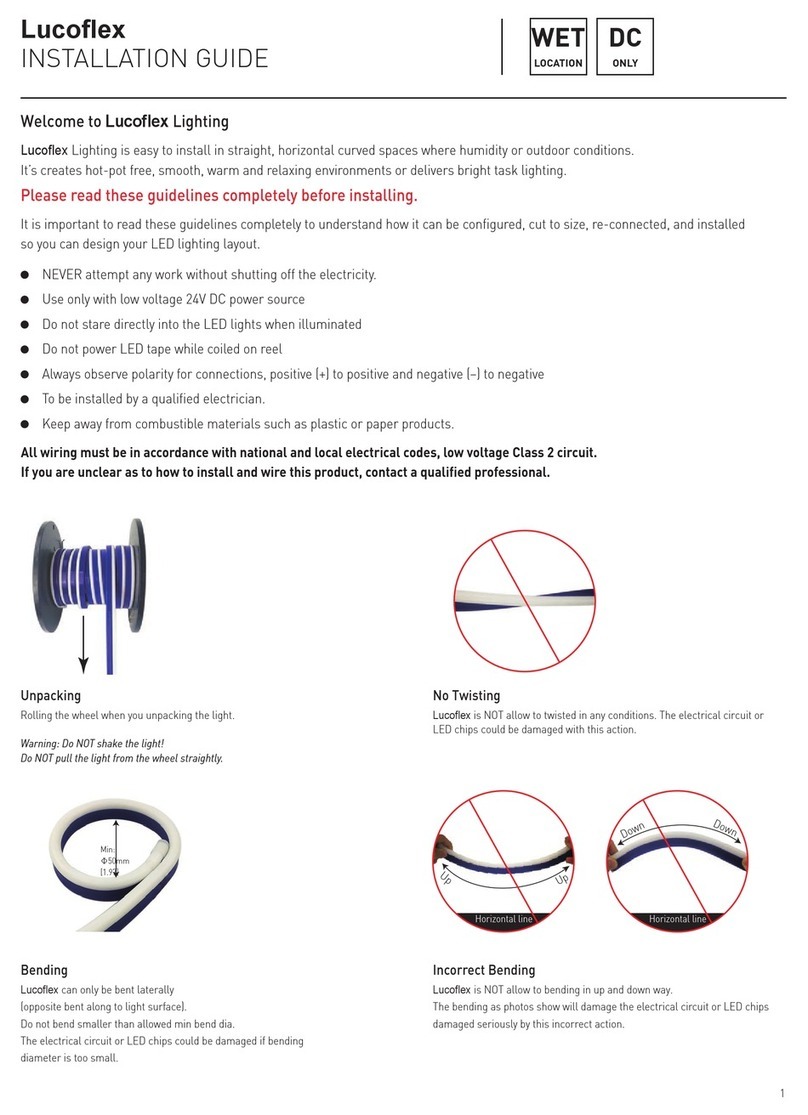 LUCOLED Lucoflex User manual