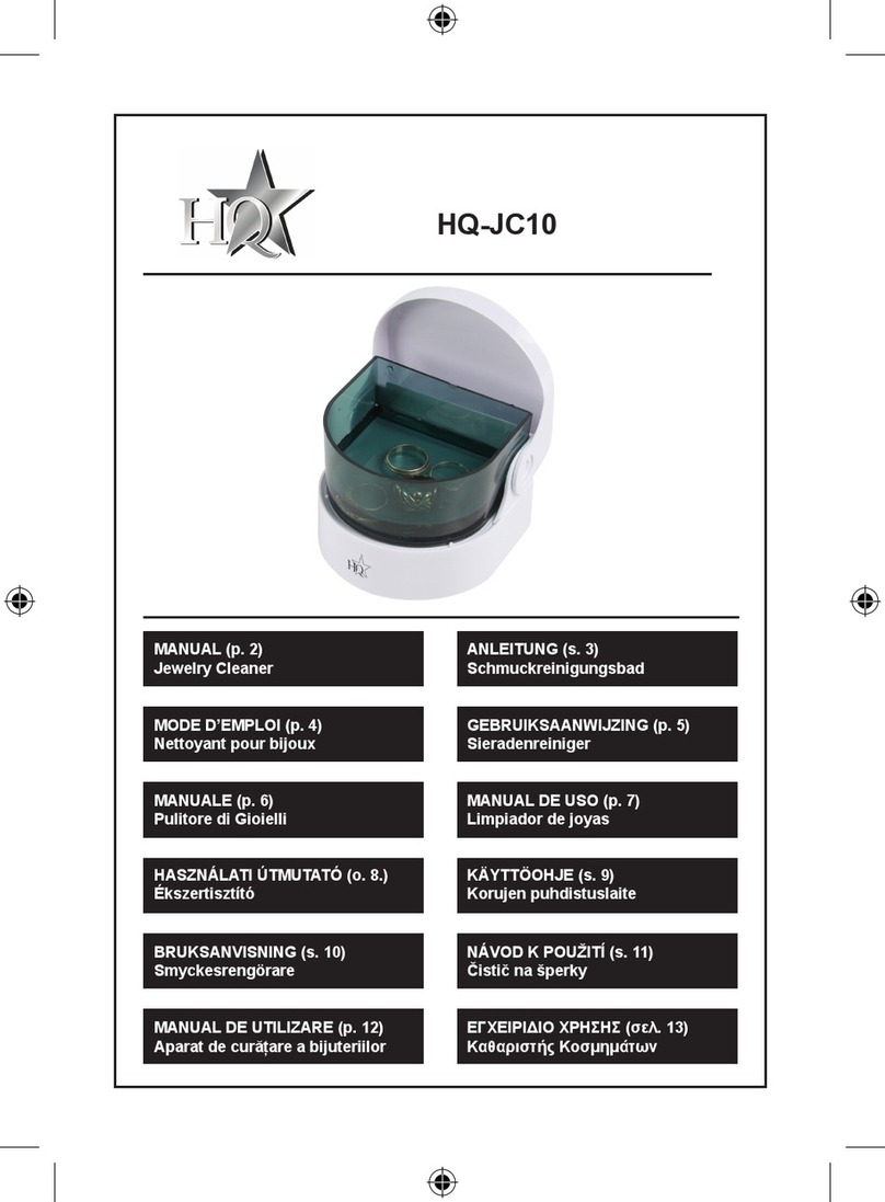HQ HQ-JC10 User manual