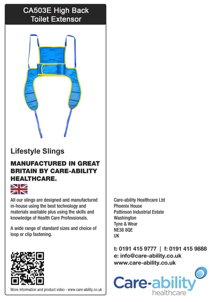 Care-ability CA503E quick start guide Care-ability CA503E quick start guide