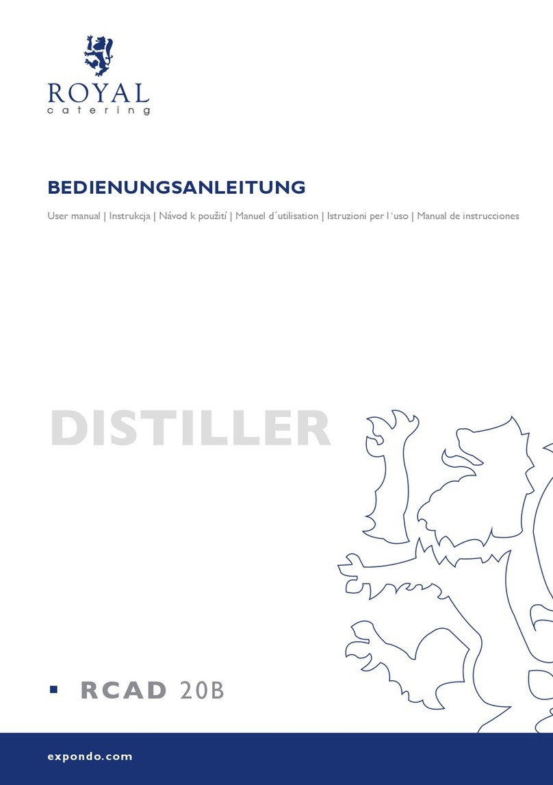 Royal Catering RCAD 20B user manual