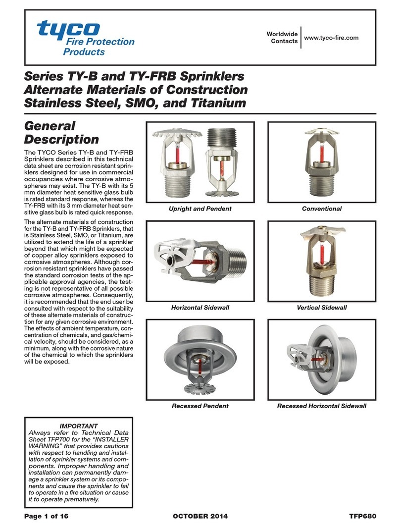 Tyco TY-B Series manual