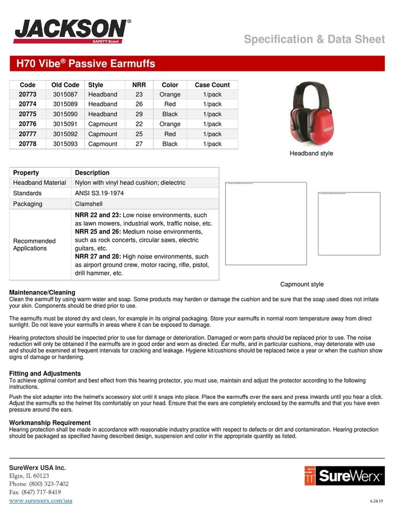 Surewerx Jackson H70 Vibe quick start guide Surewerx Jackson H70 Vibe quick start guide