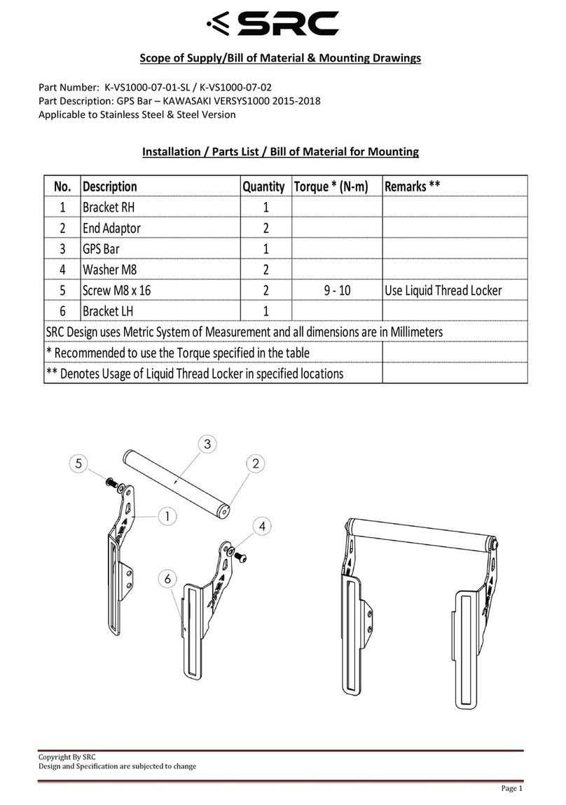 SRC K-VS1000-07-01-SL User manual