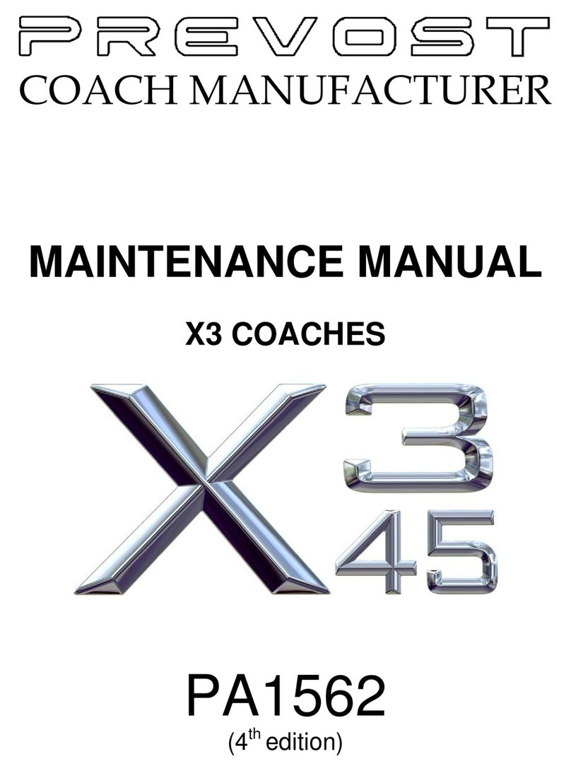 PREVOST X3-45 Multiplex Maintenance manual