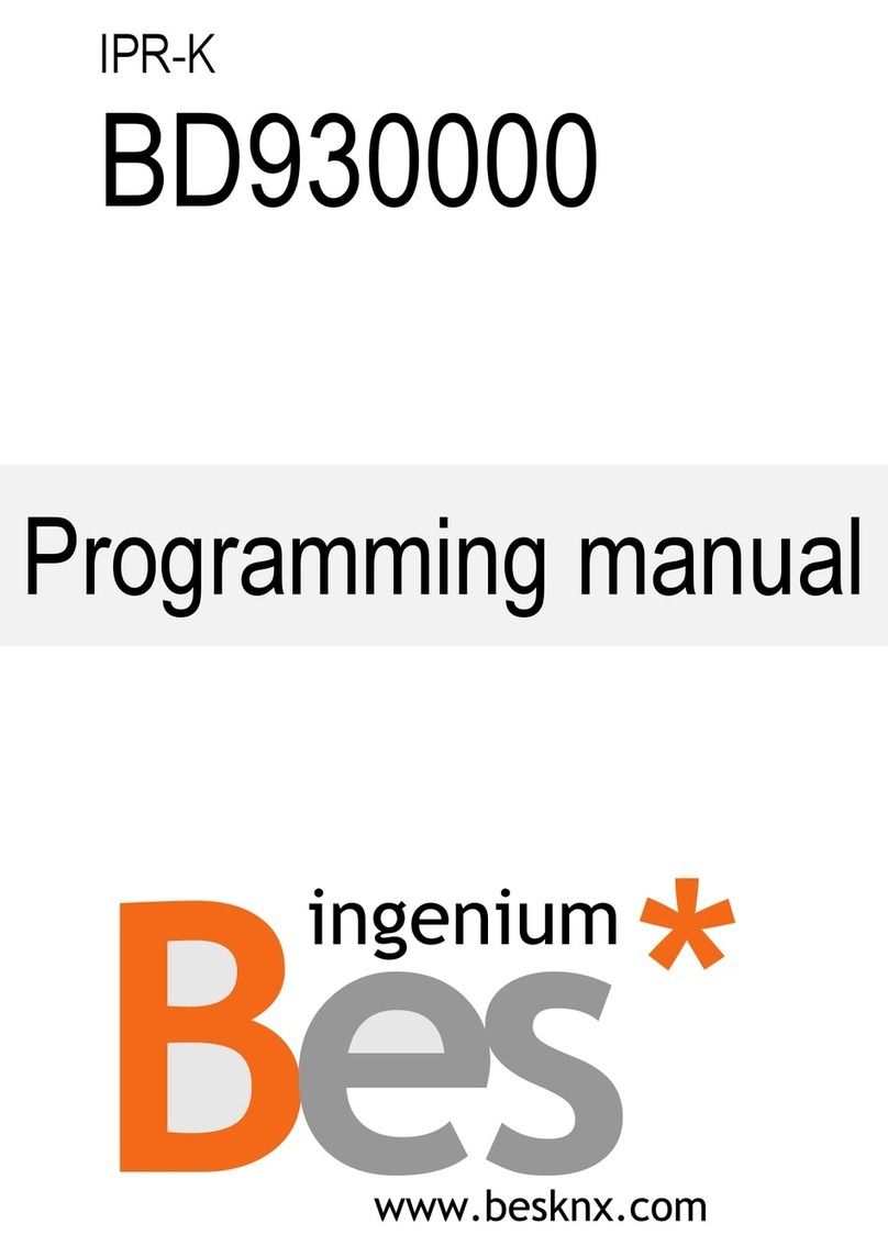Bes Ingenium IPR-K BD930000 Owner's manual