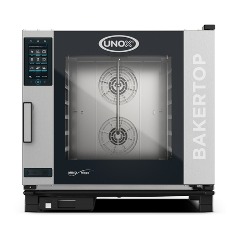 Unox Cheftop-Bakertop MIND.Maps PLUS Usage manual