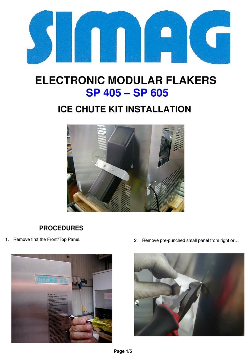 SIMAG SP 405 User manual