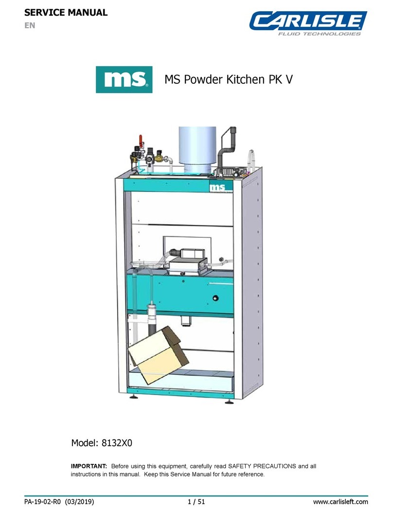 Carlisle ms 8132 0 Series Service manual