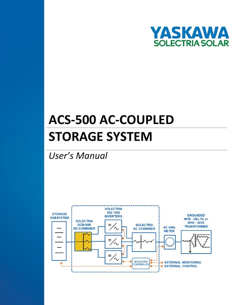 YASKAWA ACS-500 user manual