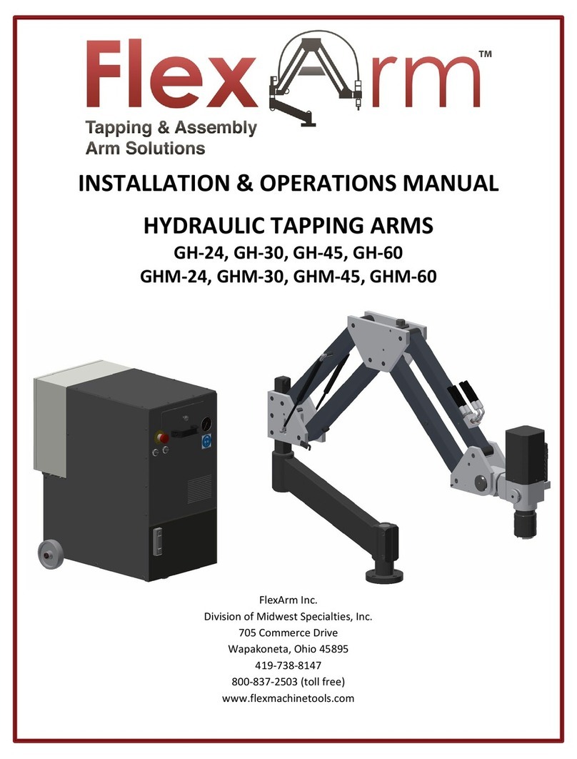 FlexArm GH-24 Installation & operation manual