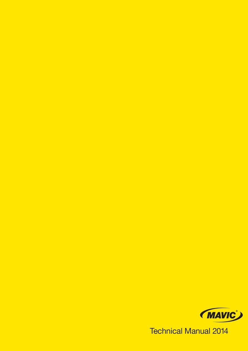 Mavic COSMIC CXR 60 Technical manual