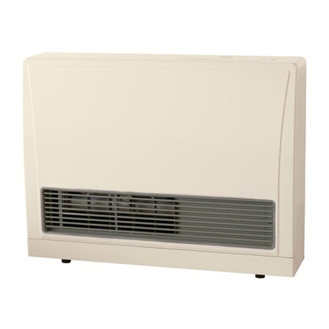 Rinnai EX1 7 DT Installation and operation manual