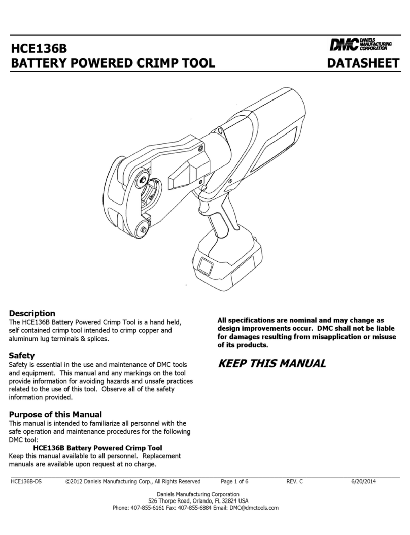 DMC HCE136B quick start guide