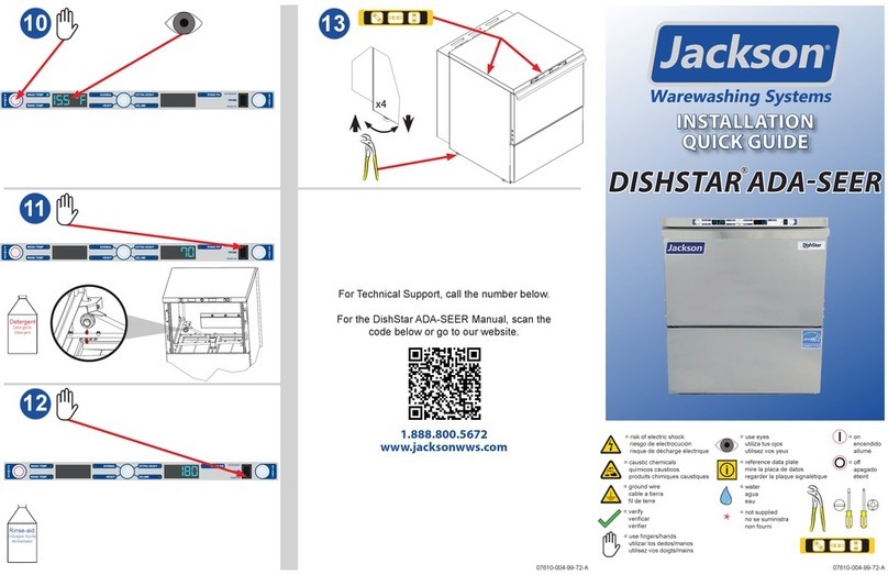 Jackson DISHSTAR ADA-SEER Installation quick guide