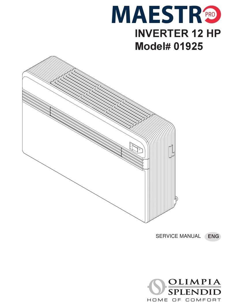 Olimpia splendid Maestro Pro 01925 Service manual