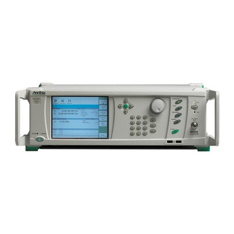 Anritsu MG3702xA Series User manual