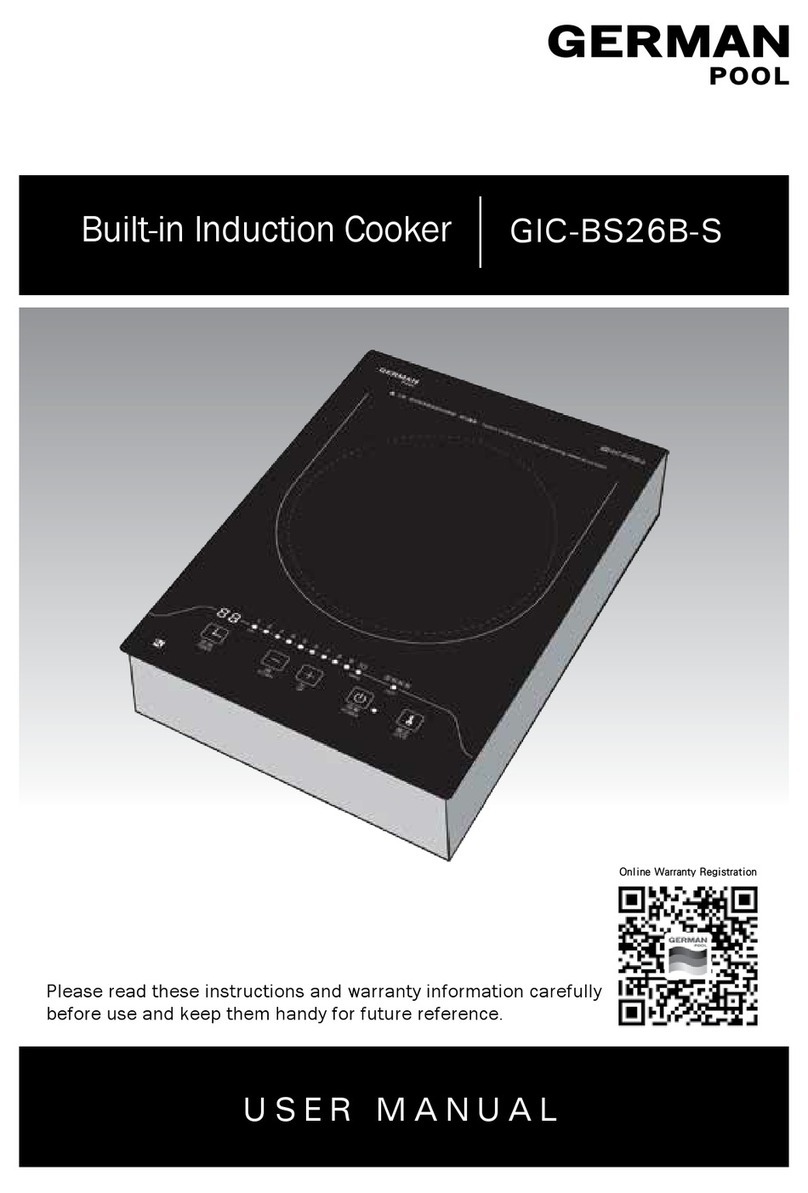 German pool GIC-BS26B-S user manual German pool GIC-BS26B-S user manual