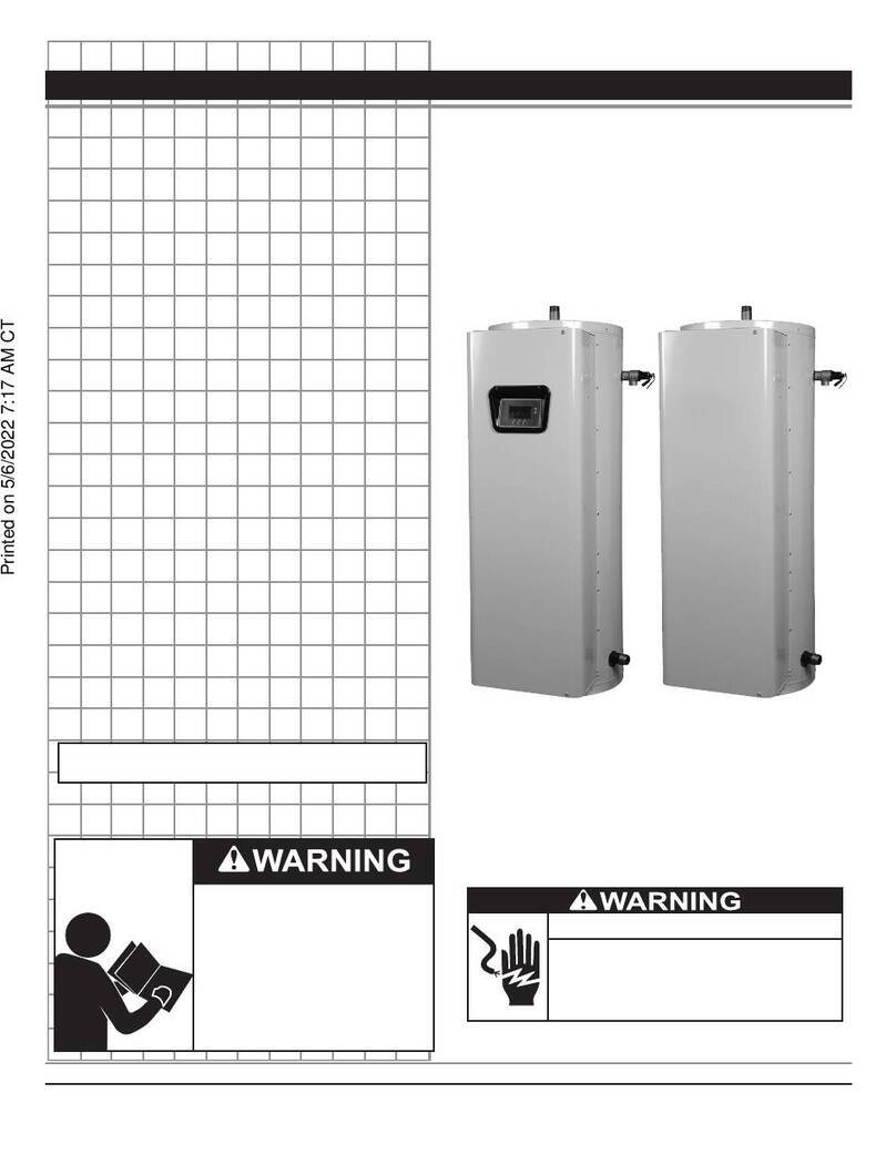 A.O. Smith 100 Series instruction manual