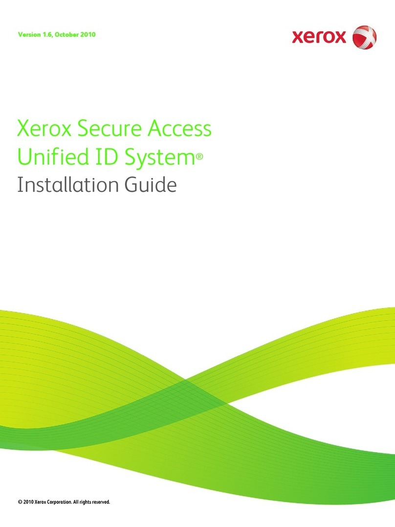 Xerox Secure Access Unified ID System User manual