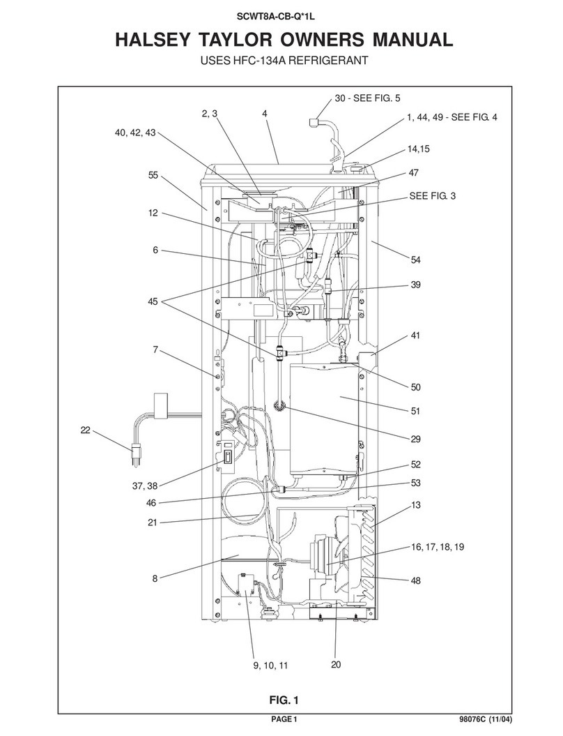 Halsey Taylor SCWT8A-CB-Q User manual Halsey Taylor SCWT8A-CB-Q User manual