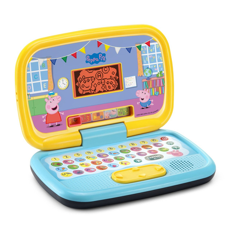 V-tech Peppa Pig Play Smart Laptop user manual