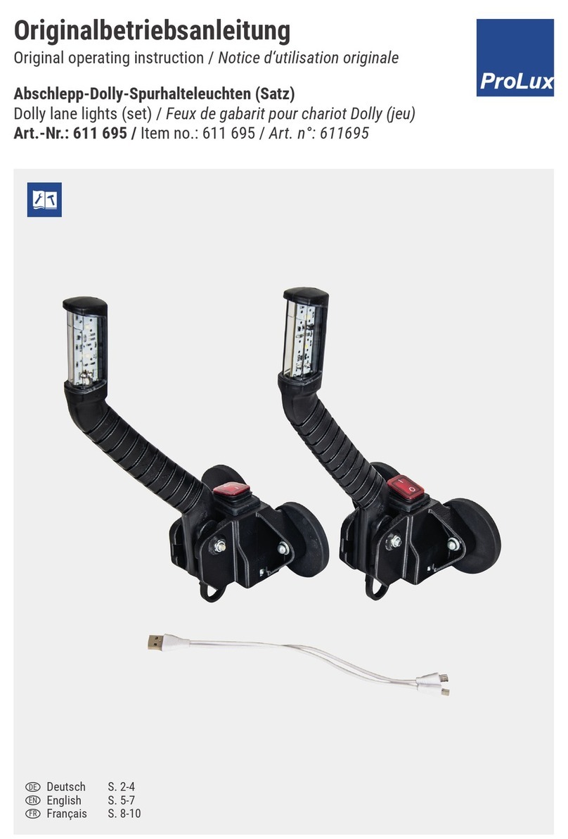 Prolux 611 695 User manual
