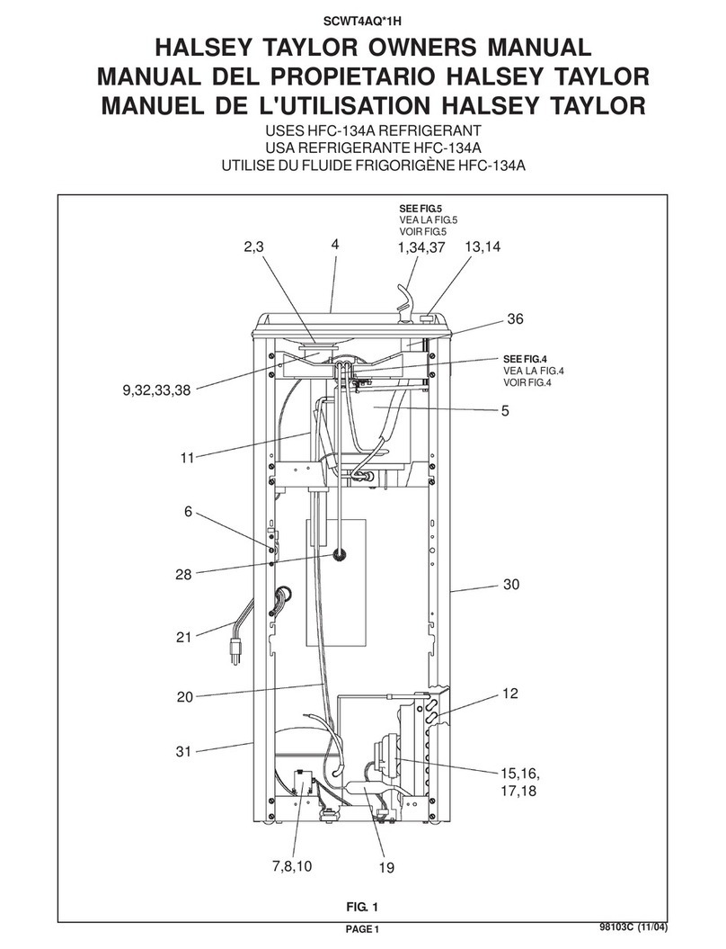 Halsey Taylor SCWT4AQ 1H Series User manual Halsey Taylor SCWT4AQ 1H Series User manual