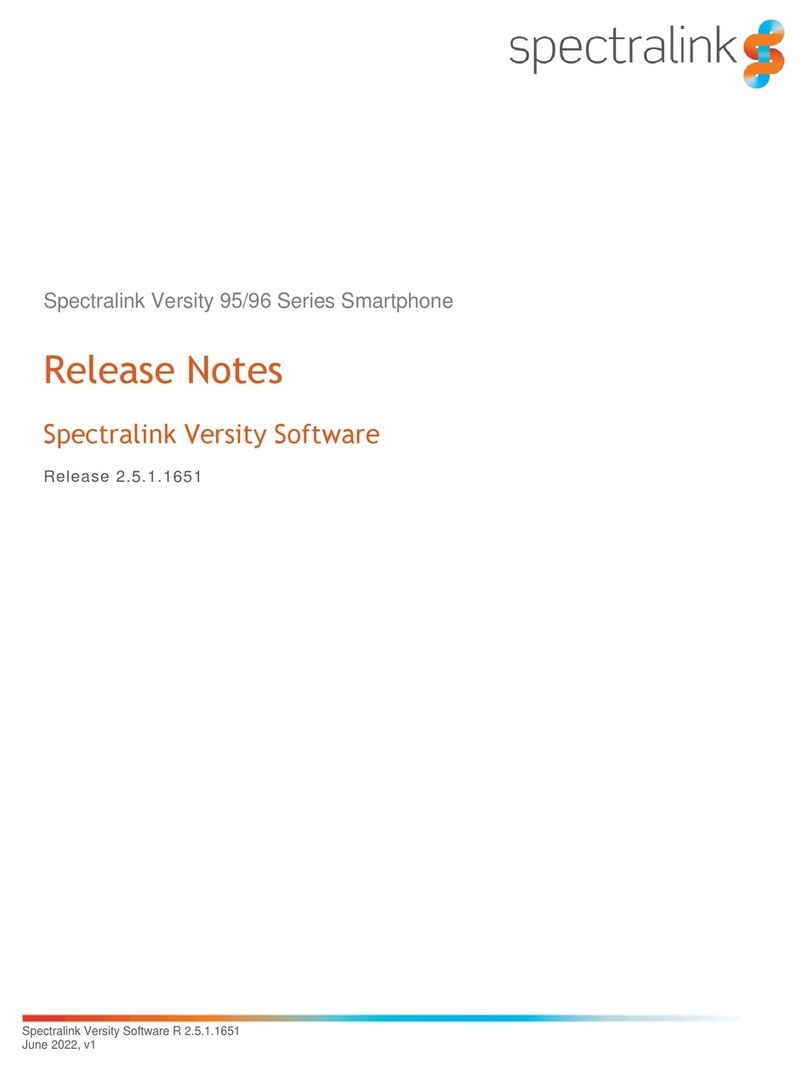 SpectraLink Versity 95 Series How to use
