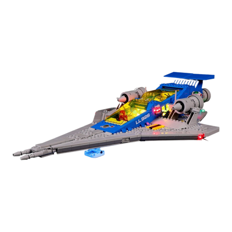 Lightmybricks LEGO GALAXY EXPLORER 10497 LIGHT KIT User manual