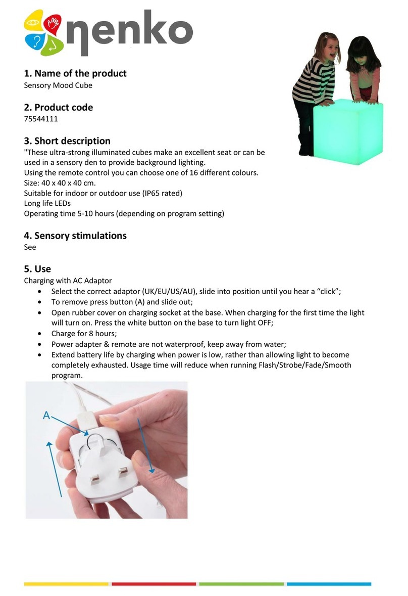 NENKO Sensory Mood Cube manual