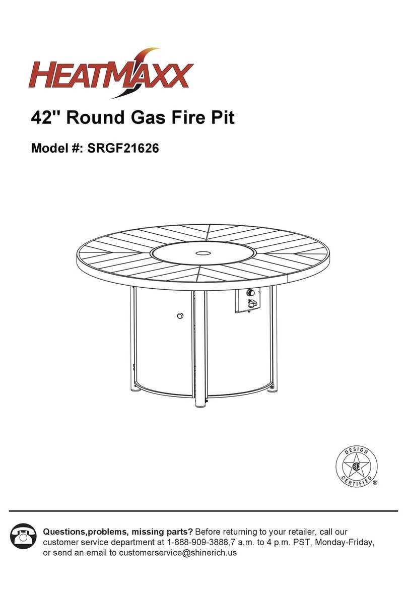 Heatmaxx SRGF21626 manual