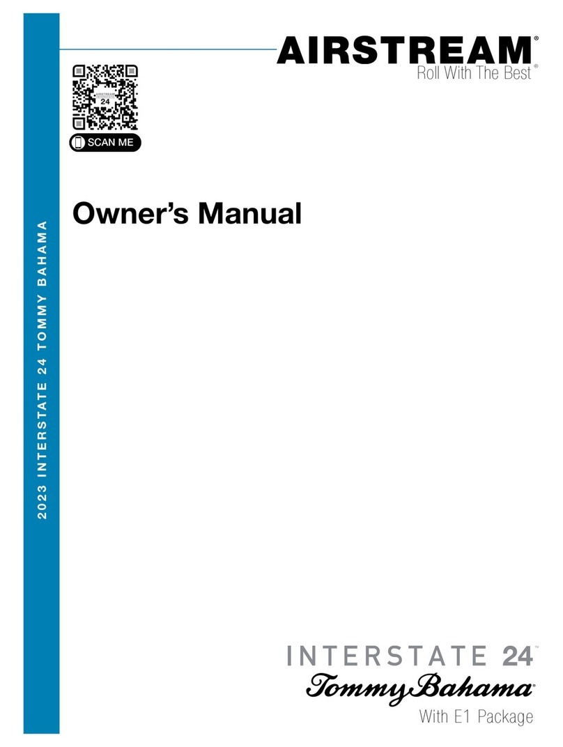 Airstream INTERSTATE 24 TommyBahama owner's manual