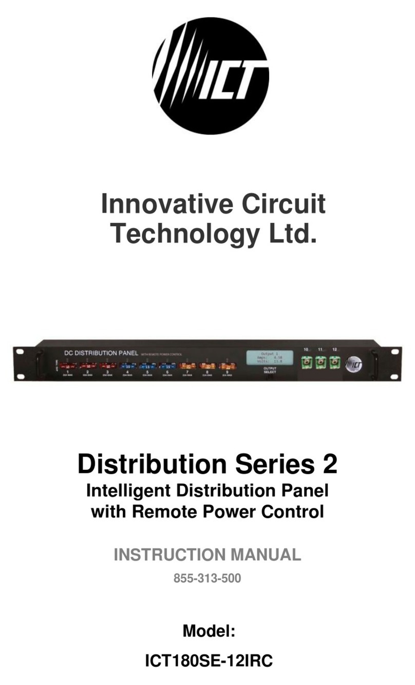 INNOVATIVE CIRCUIT TECHNOLOGY Distribution 2 Series instruction manual