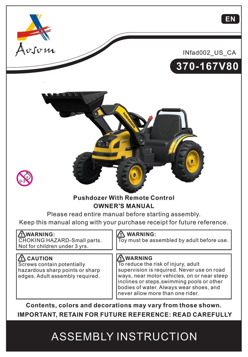 Avson 370-167V80 owner's manual