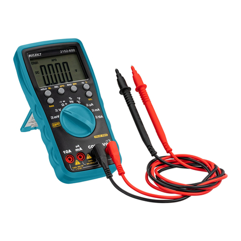 Hazet 2152-600 operating instructions