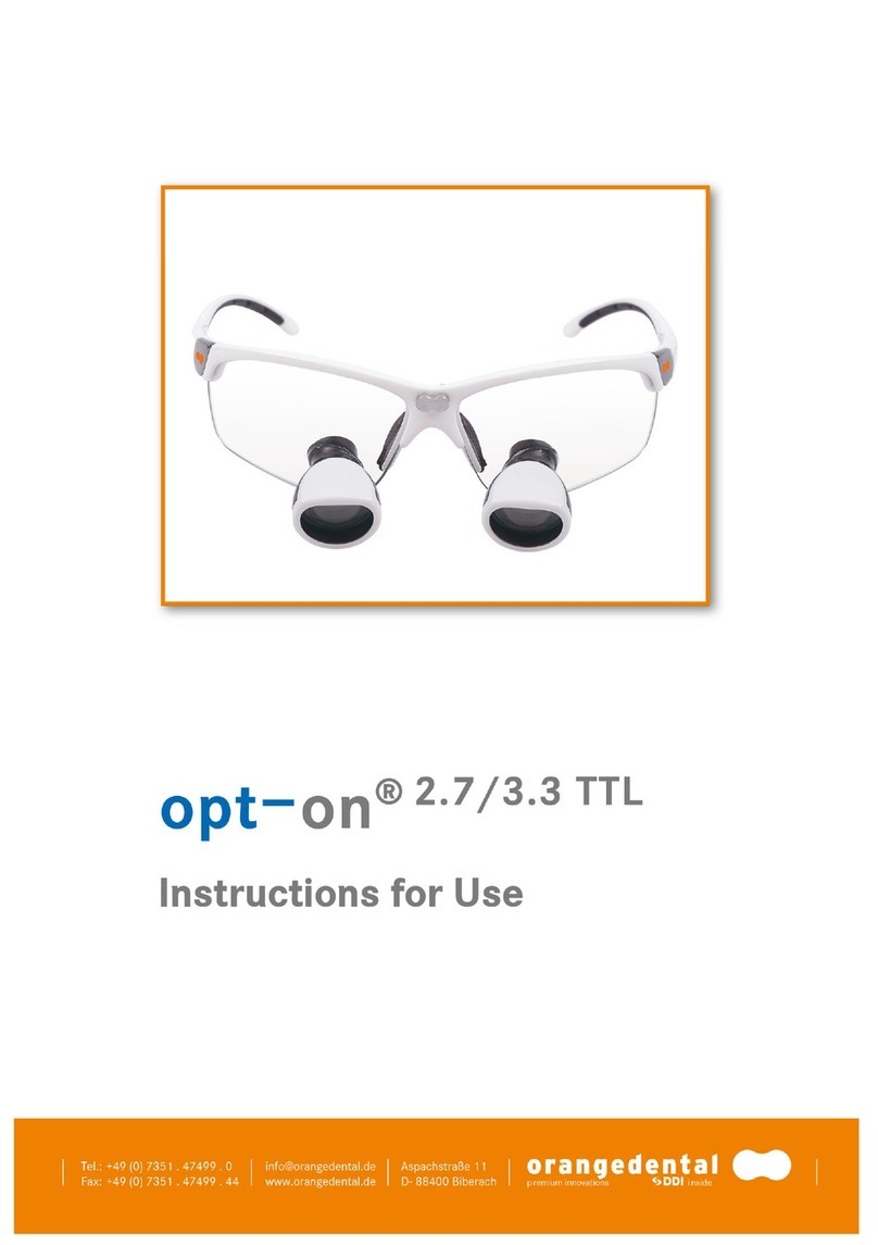 orangedental opt-on 2.7 Instructions for use orangedental opt-on 2.7 Instructions for use