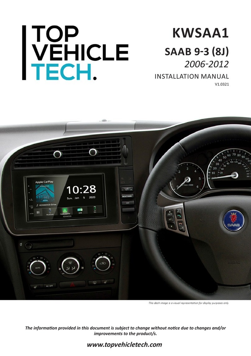 TOP VEHICLE TECH KWSAA1 installation manual TOP VEHICLE TECH KWSAA1 installation manual