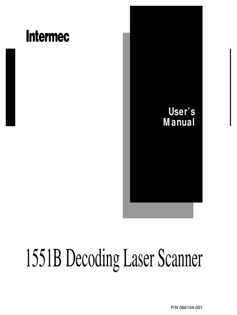 Intermec 1551B Series User manual Intermec 1551B Series User manual
