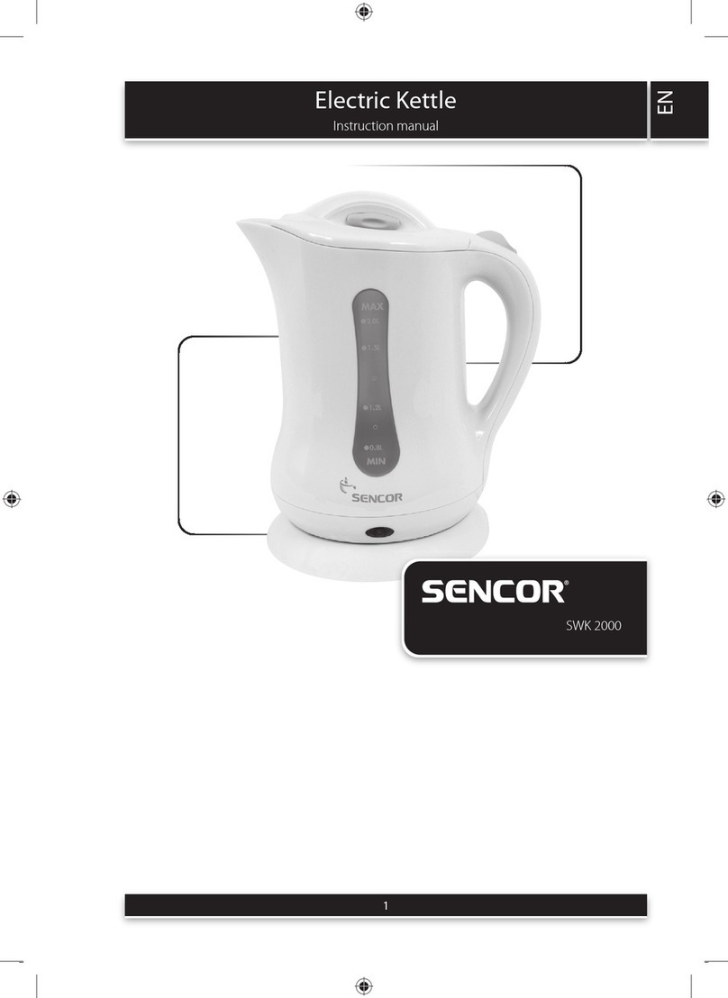 Sencor SWK 2000 instruction manual