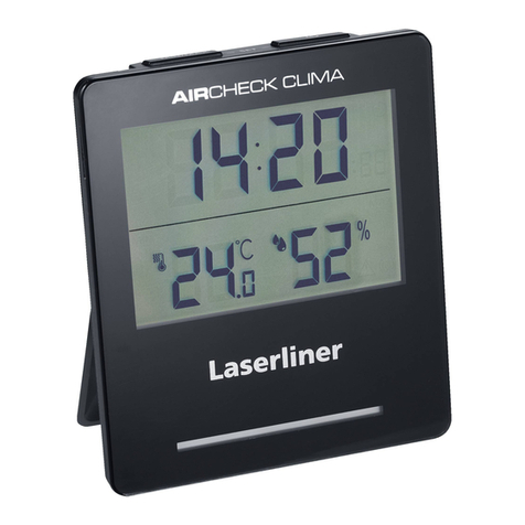 LaserLiner AirCheck Clima User manual LaserLiner AirCheck Clima User manual