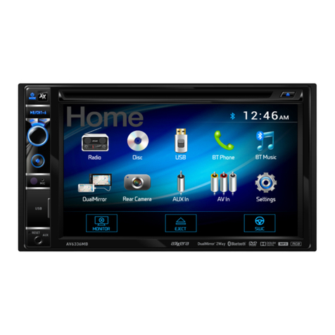 Axxera DualMirror 2-Way AV6336MB Operating instructions